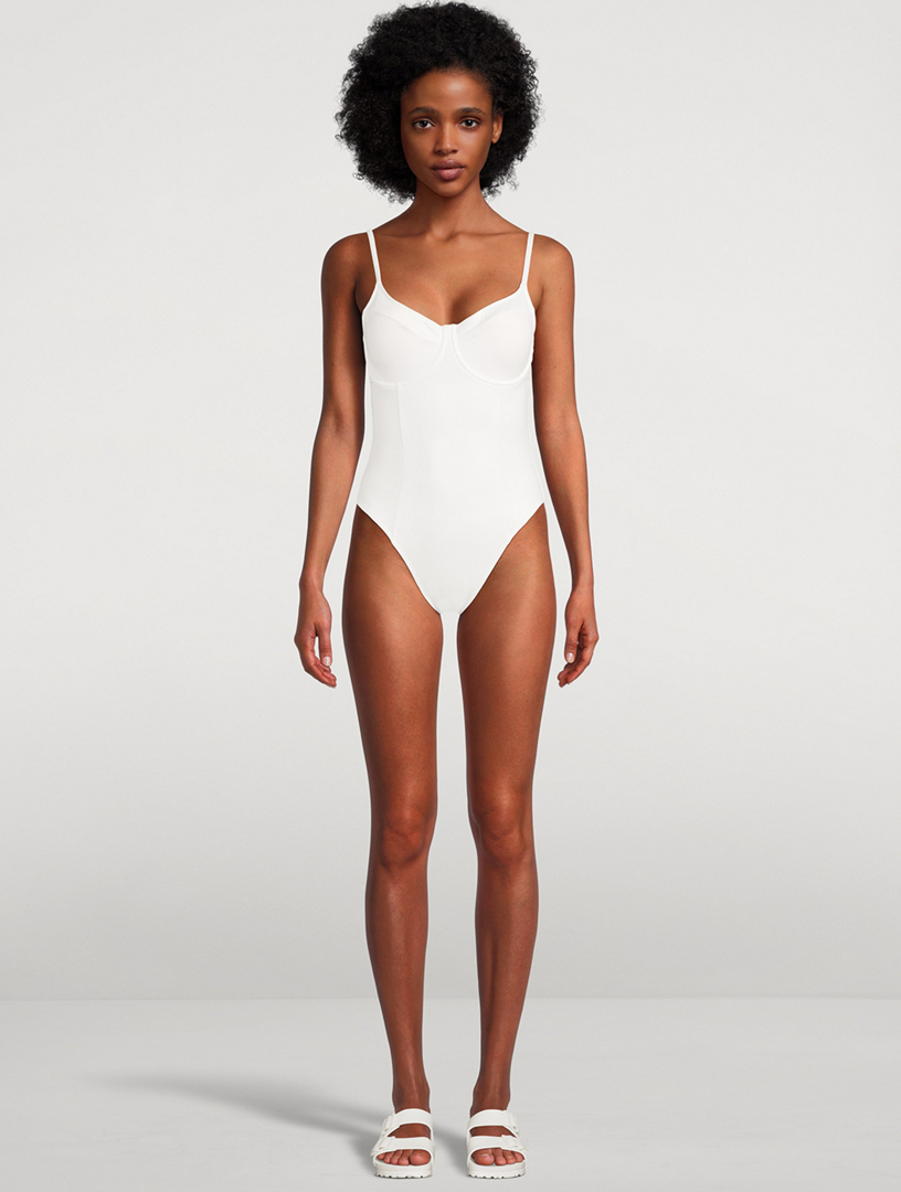 Compression One-Piece Swimsuit