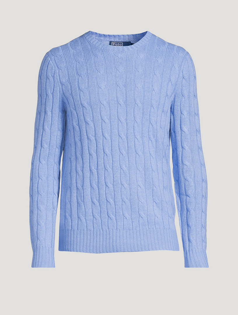 Holt Renfrew, Sweaters, Holt Renfrew Aran Cable Cashmere Sweater