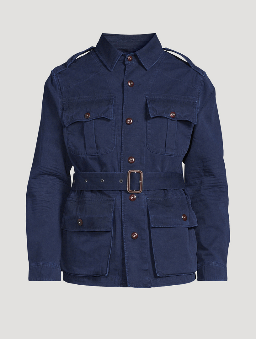 POLO RALPH LAUREN Twill Belted Utility Jacket