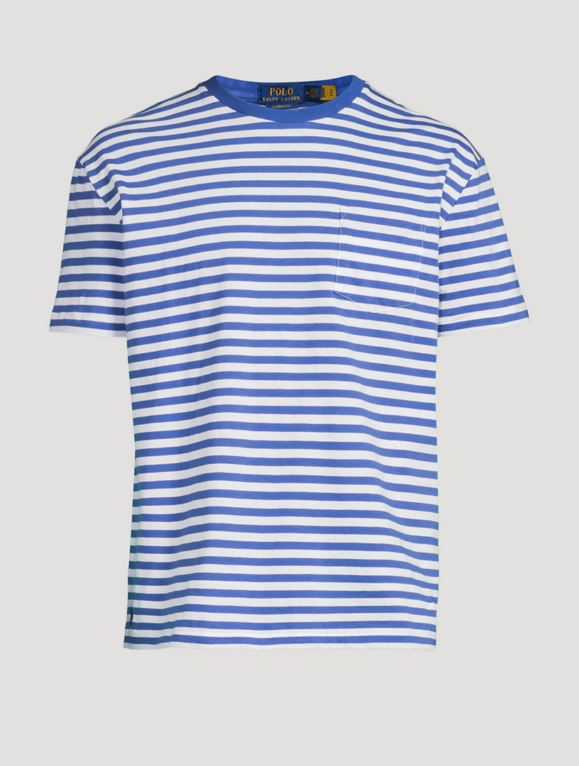 Polo ralph lauren hotsell striped jersey t shirt