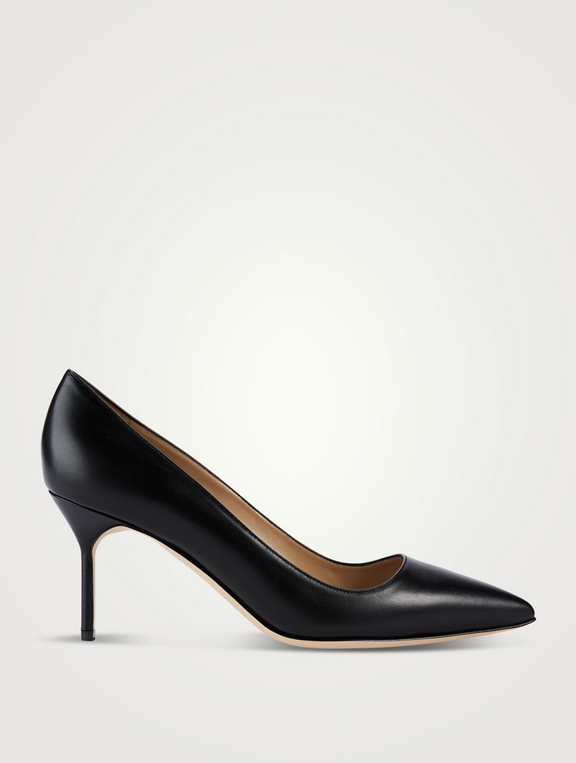 MANOLO BLAHNIK BB 70 Leather Pumps | Holt Renfrew