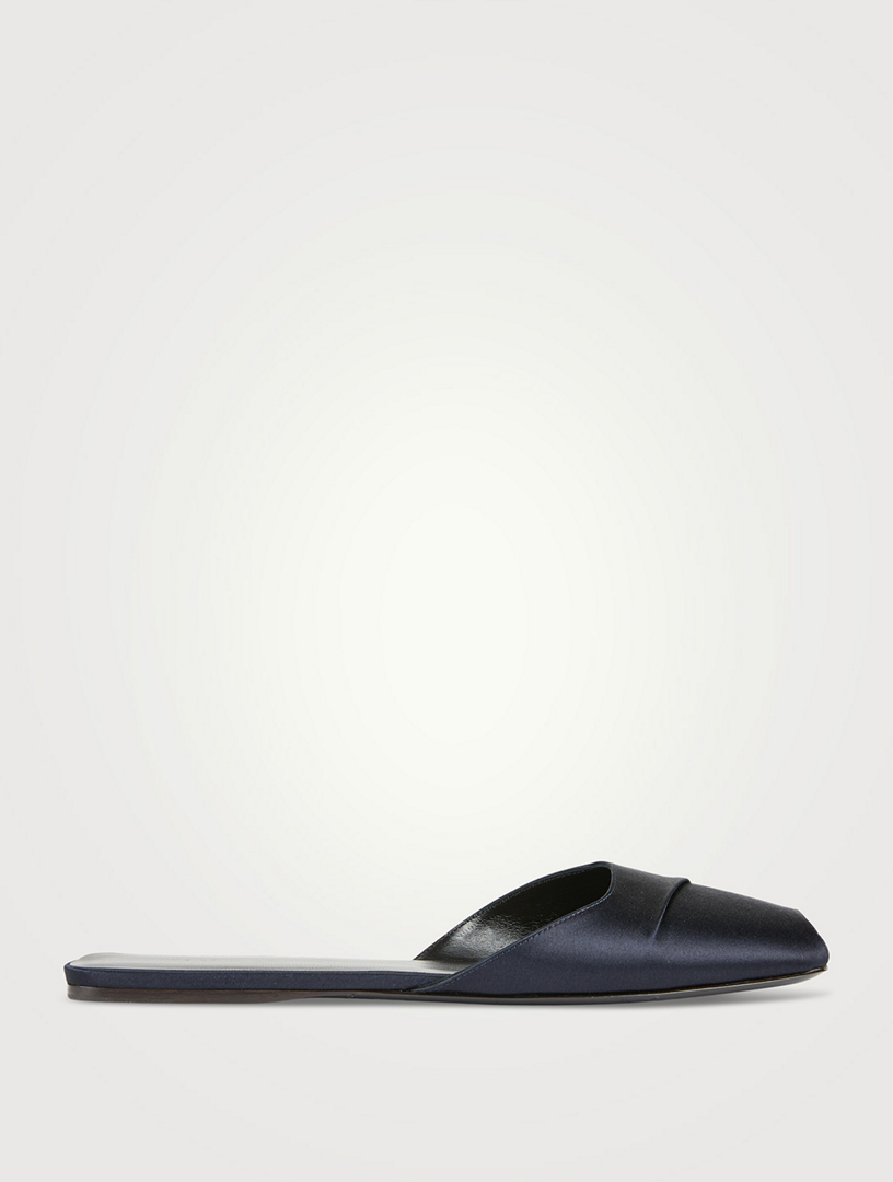 Milla Satin Slide Sandals