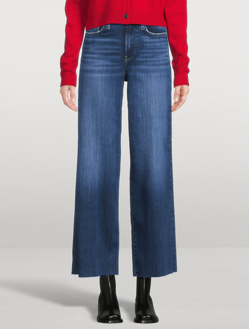 Le Slim Palazzo Wide-Leg Jeans