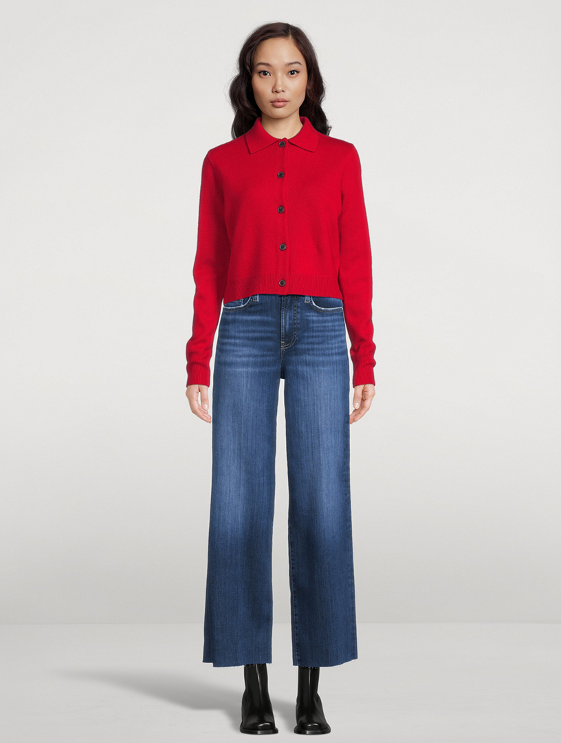 Le Slim Palazzo Wide-Leg Jeans