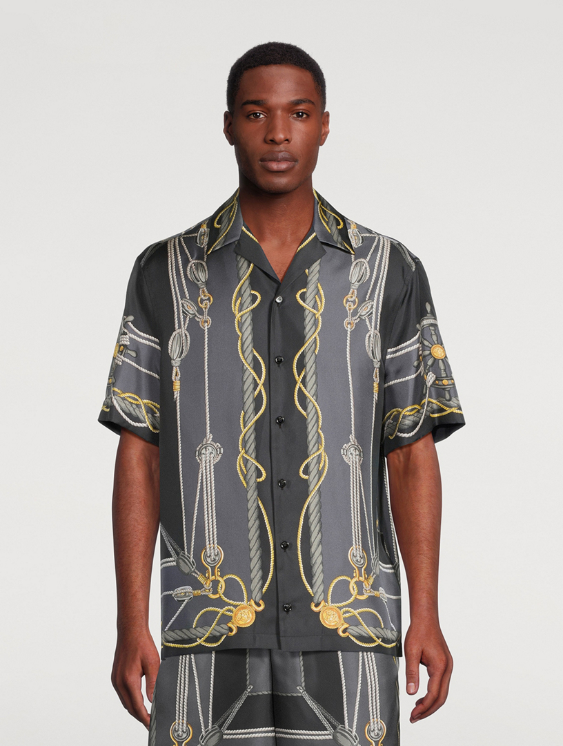 Silk shirt Versace Multicolour size 39 EU (tour de cou / collar) in Silk -  39302719