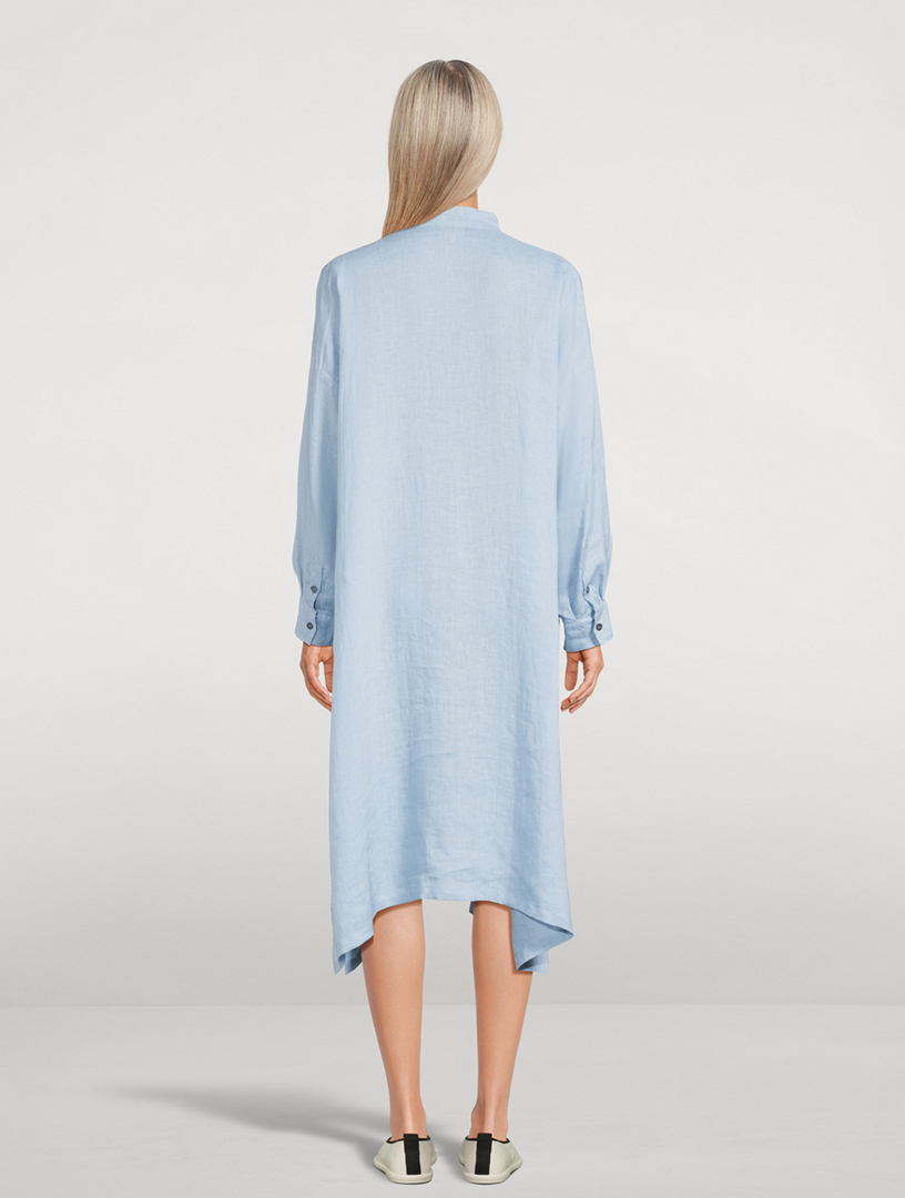 Linen Shirt Dress