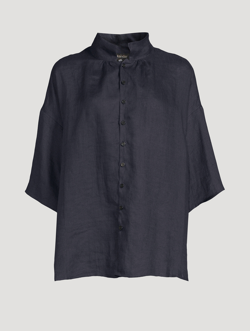 A-Line Linen Shirt