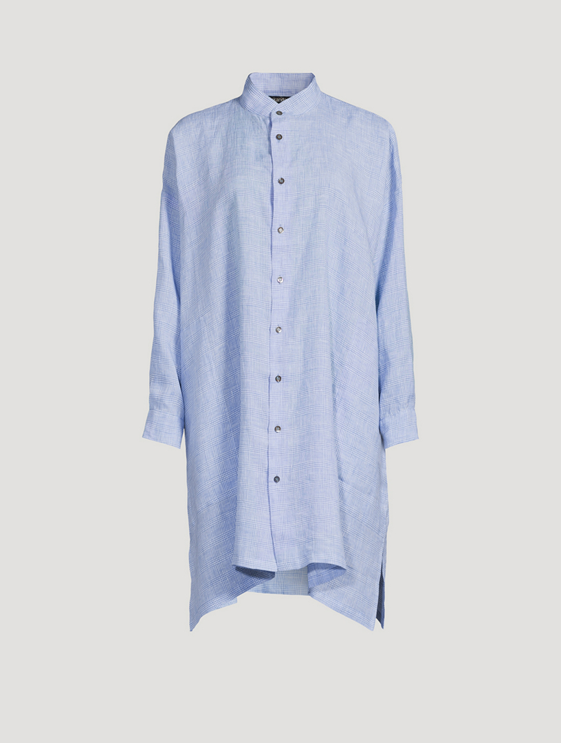 Longline Linen Shirt