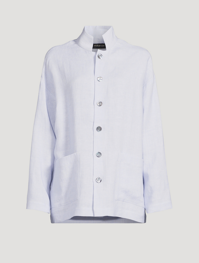 Achkan' Linen Jacket