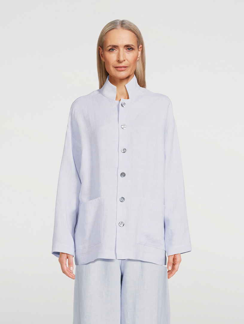 Achkan' Linen Jacket