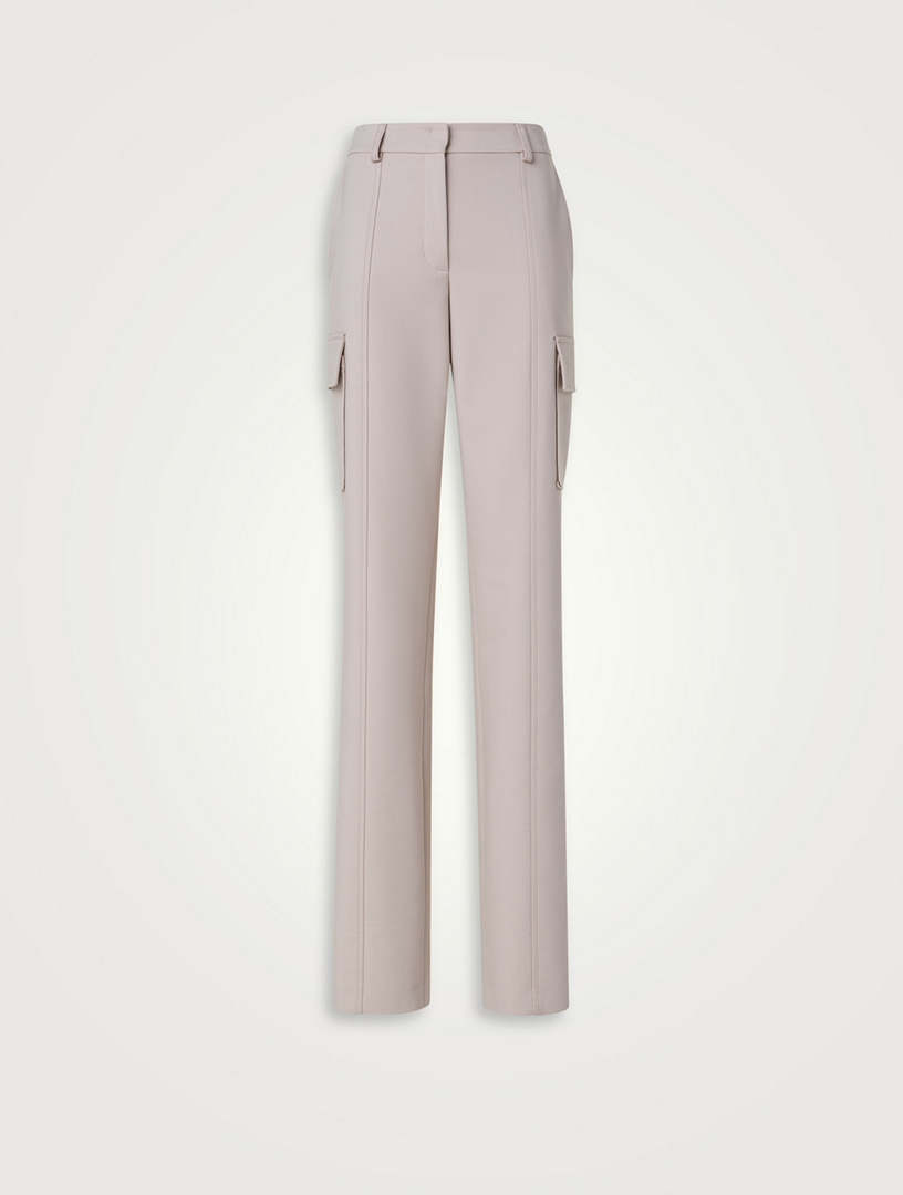 Mel Straight-Leg Cargo Trousers