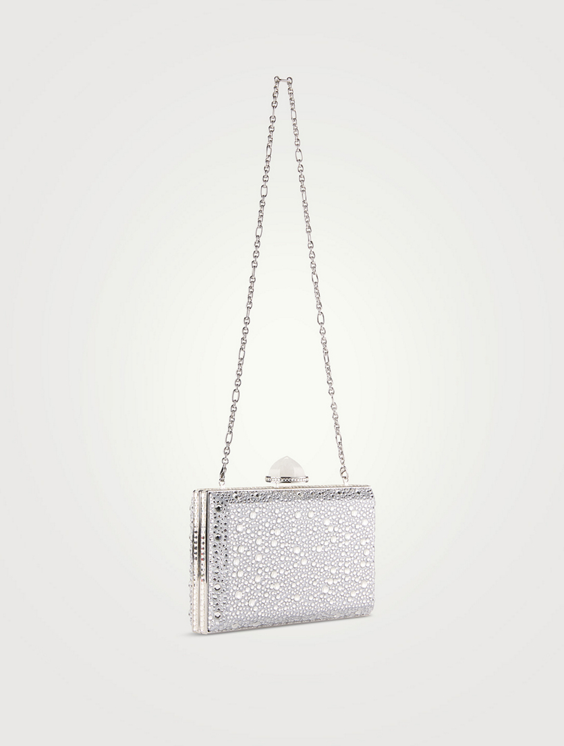 Skylar Slim Crystal Clutch