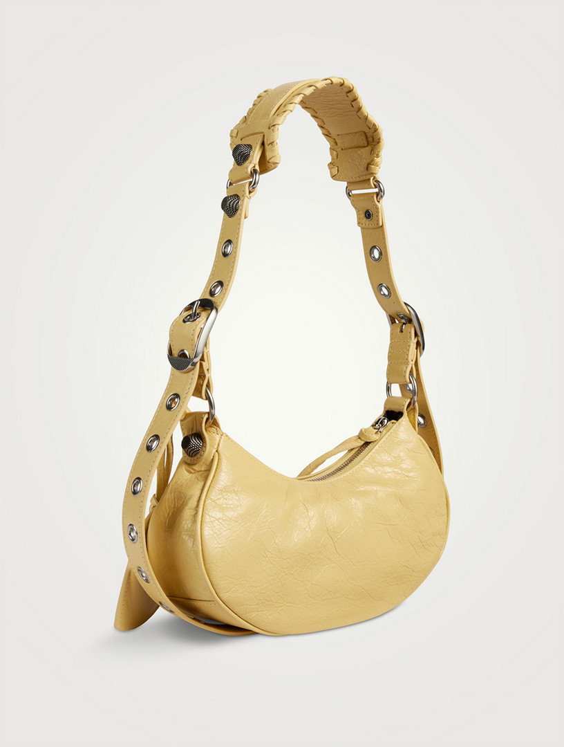 XS Le Cagole Leather Shoulder Bag