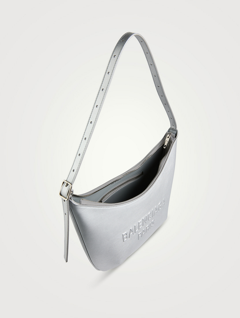 Mary-Kate Metallic Leather Sling Bag