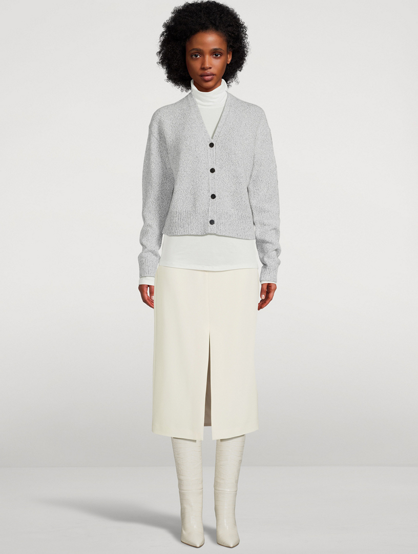 Theory 2025 cropped cardigan