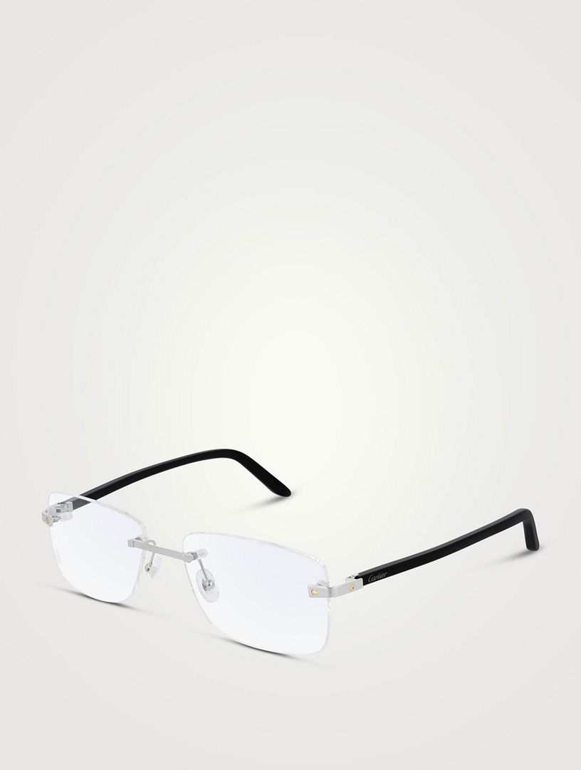 CARTIER Rectangular Optical Glasses Holt Renfrew