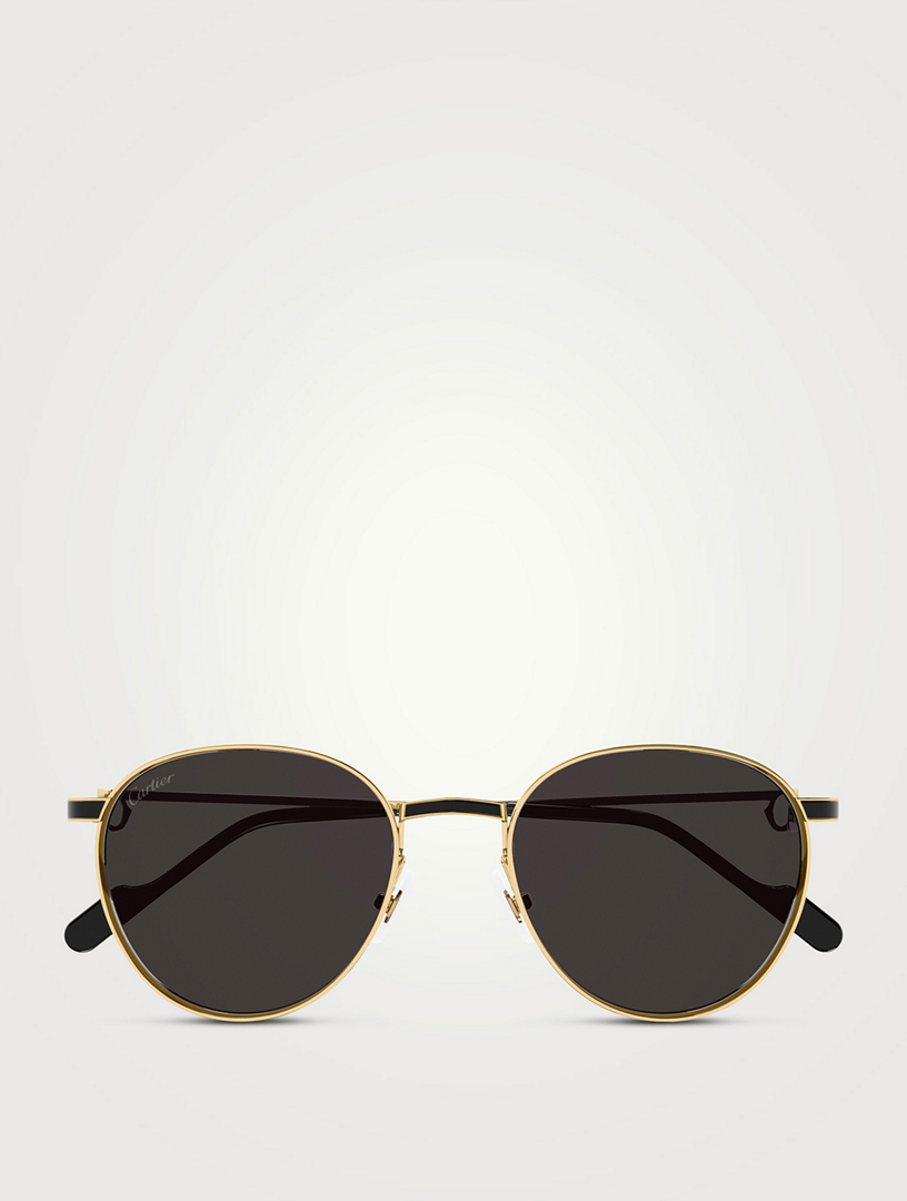 Cartier hotsell round sunglasses