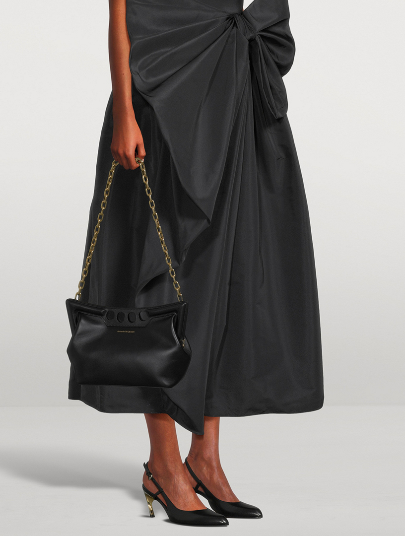 Armadillo Leather Slingback Pumps