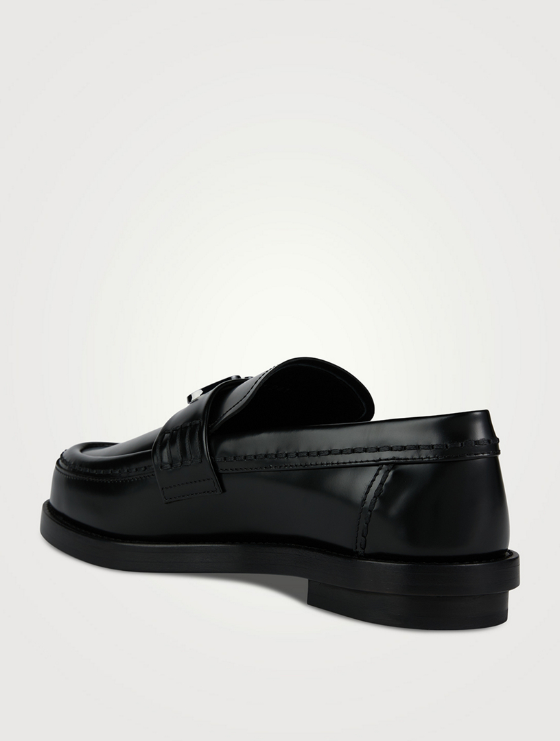 Seal Leather Loafers