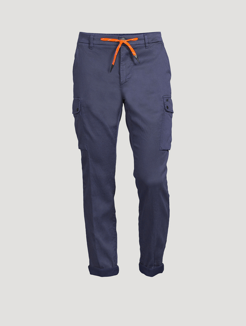 Valentino Grey Six Pocket Cargo Pants Valentino