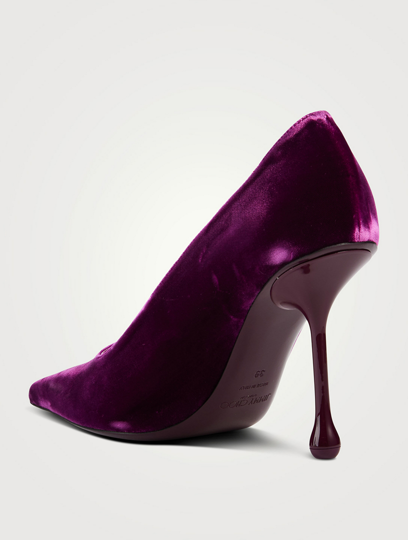 Jimmy choo deals velvet pumps