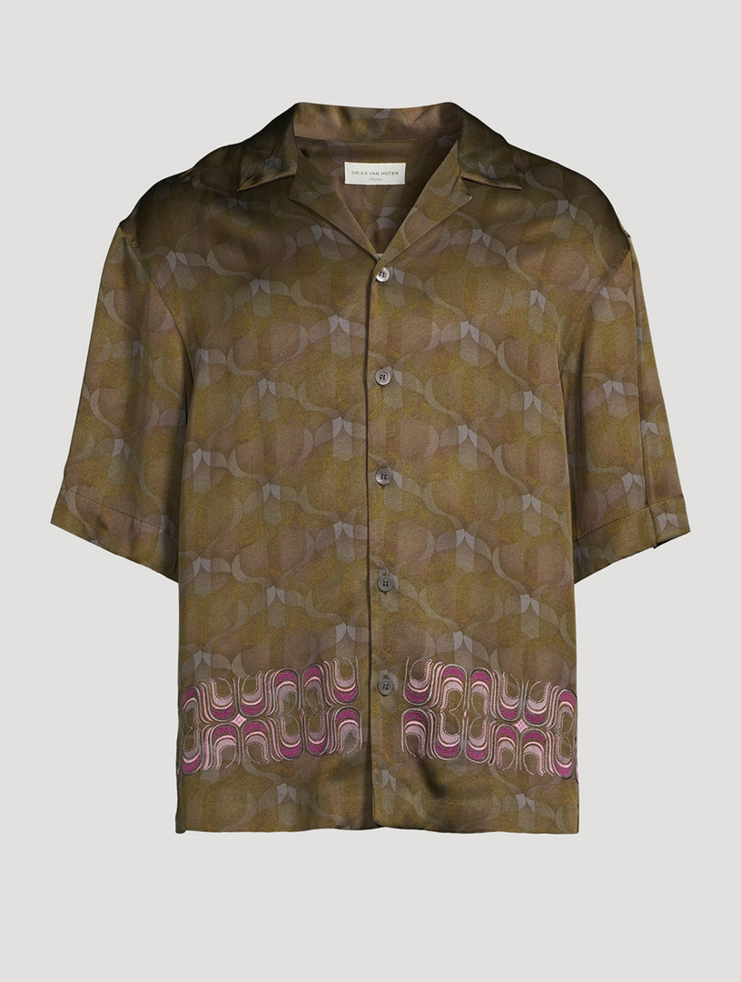 Dries van noten short sleeve shirt hot sale