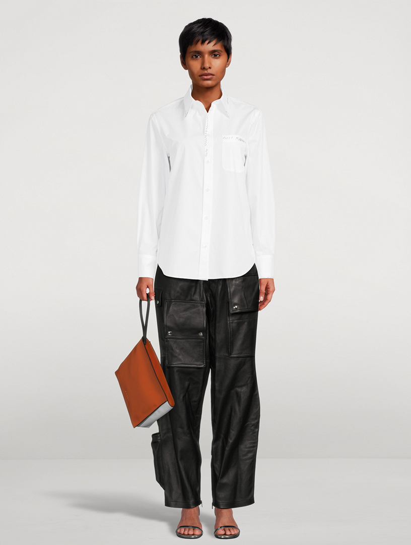 MARNI Marni Mending Poplin Shirt Holt Renfrew