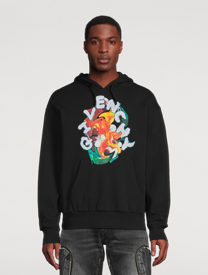 Psychedelic Boxy Hoodie