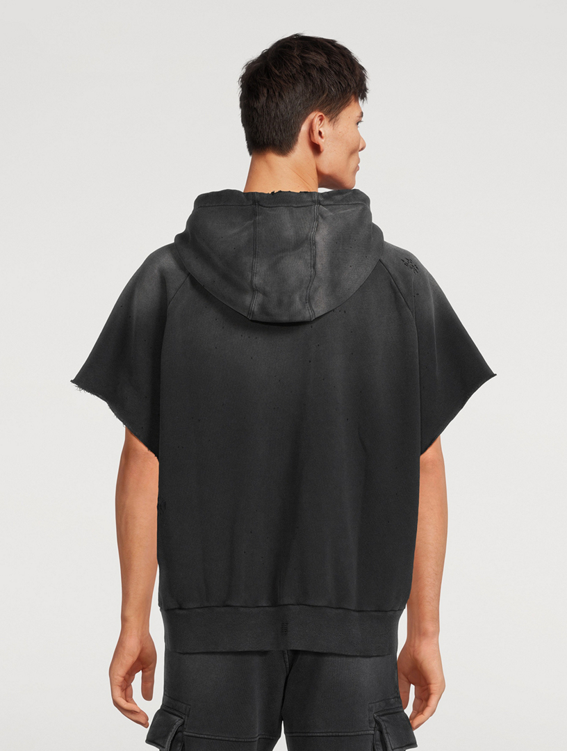 Oversized Sleeveless Hoodie