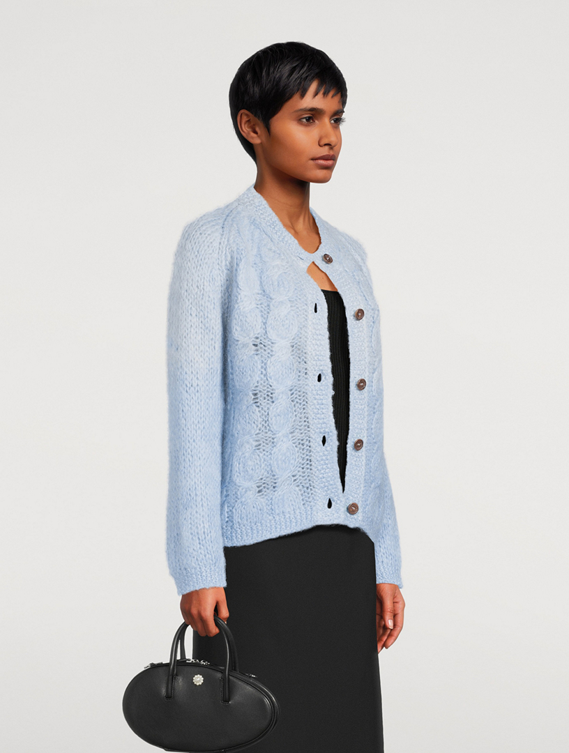 Cable-Knit Cardigan