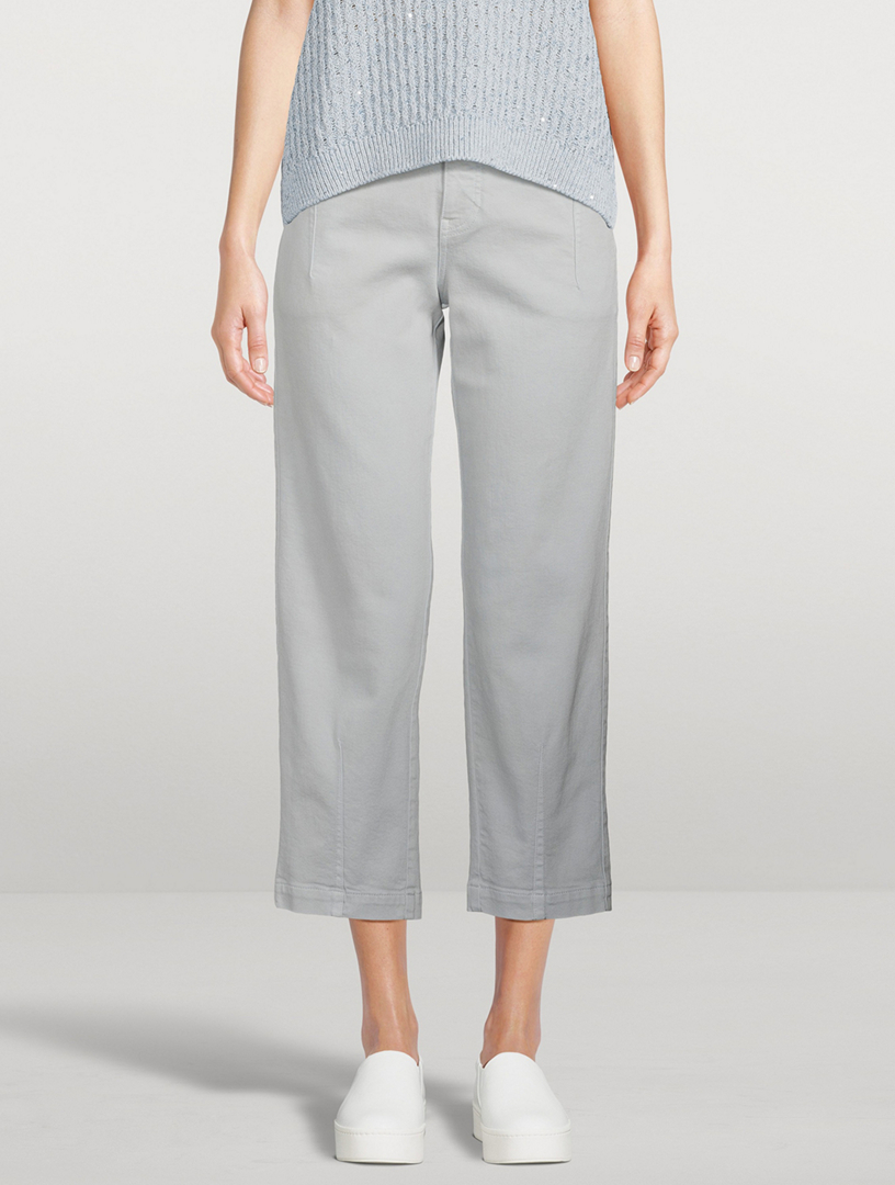 Stretch-Cotton Trousers