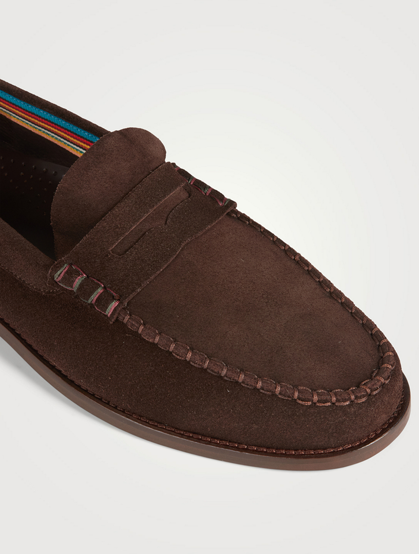PAUL SMITH Lido Suede Loafers Holt Renfrew