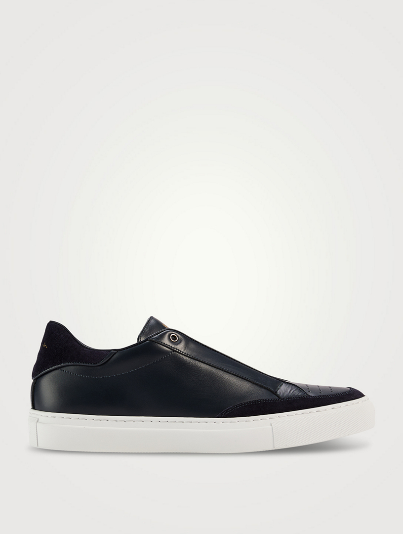 Sato Leather Slip-On Sneakers