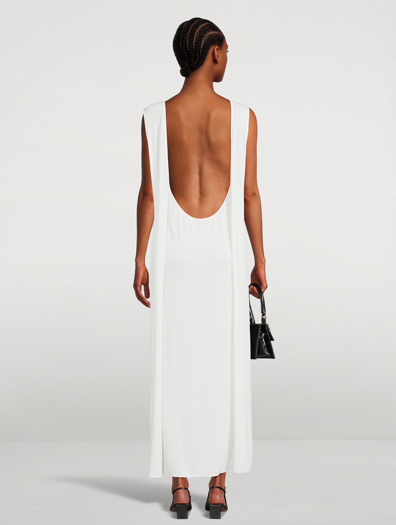 backless jacquemus dress Samara Halterneck Mini Dress