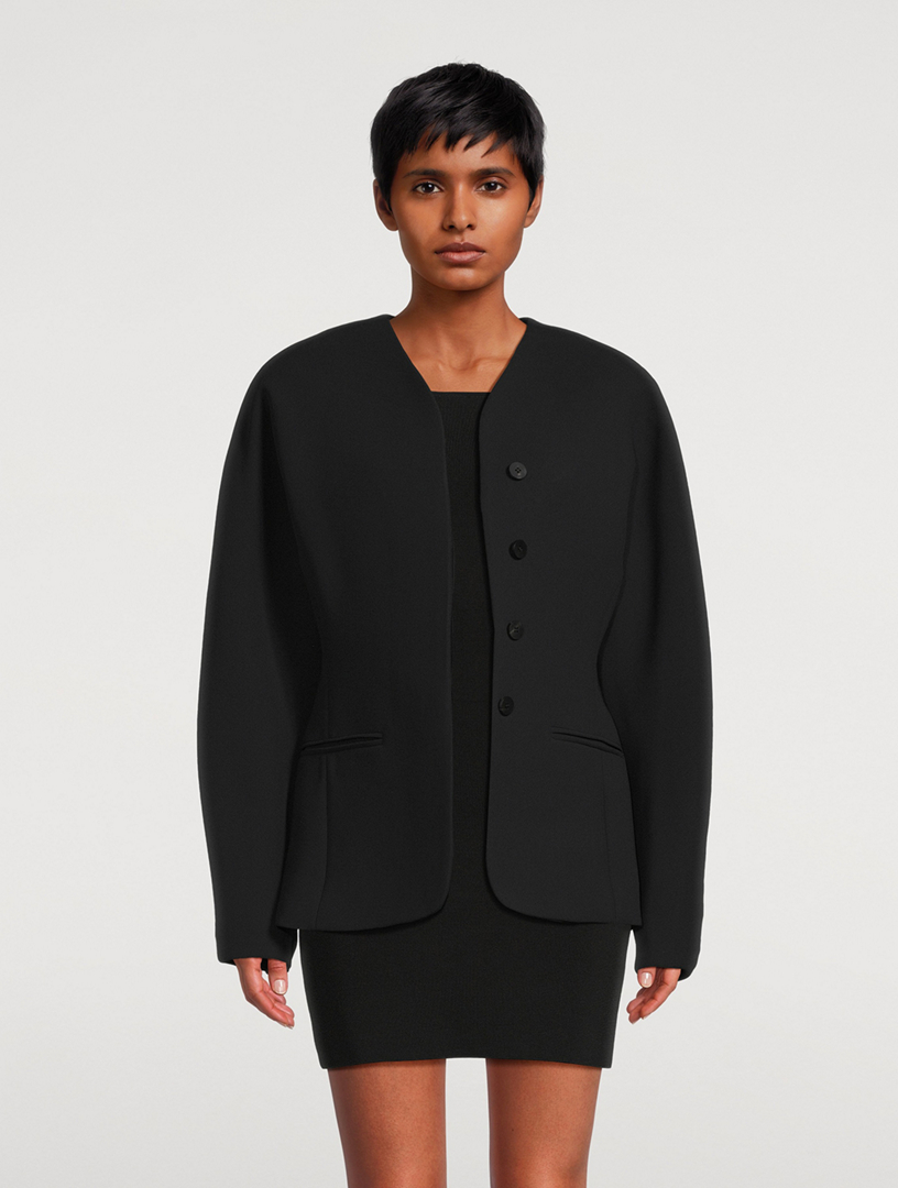 JACQUEMUS La Veste Ovalo Blazer | Holt Renfrew