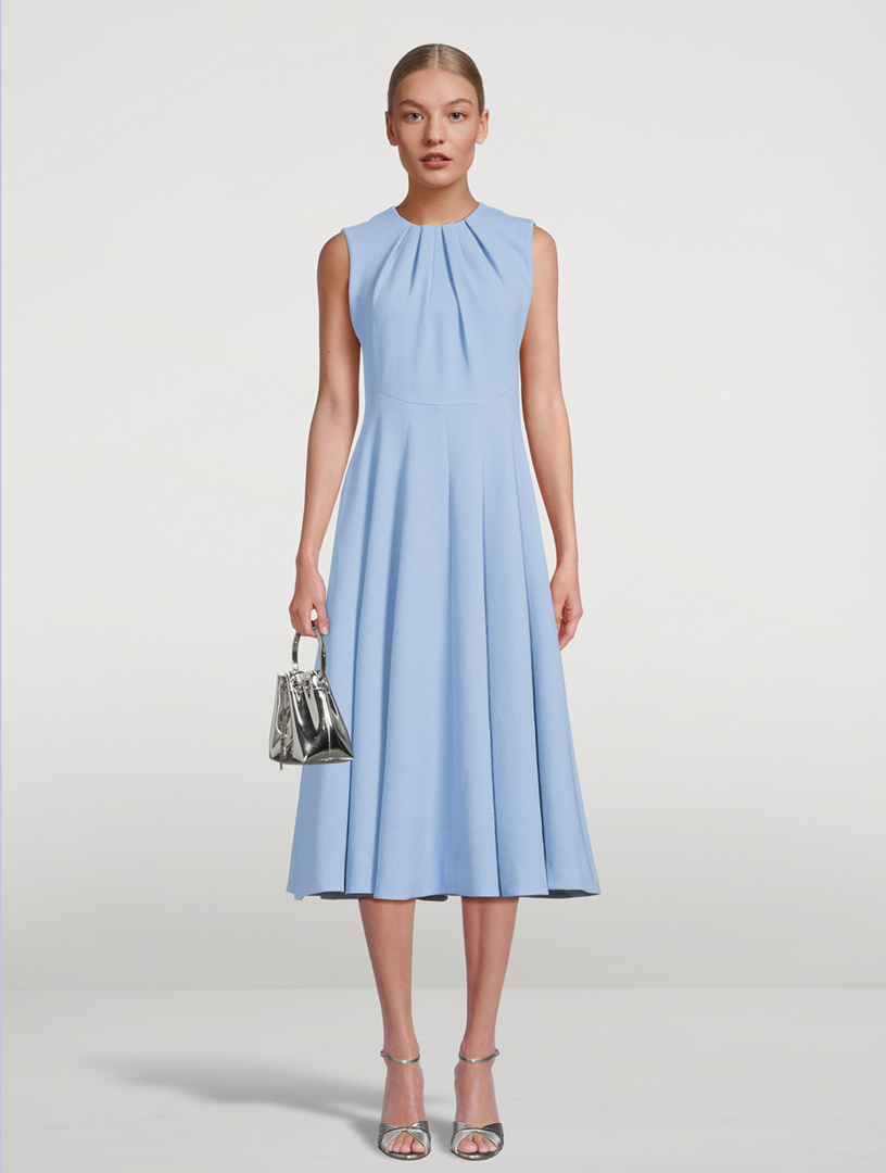 Marlen Pleated Midi Dress