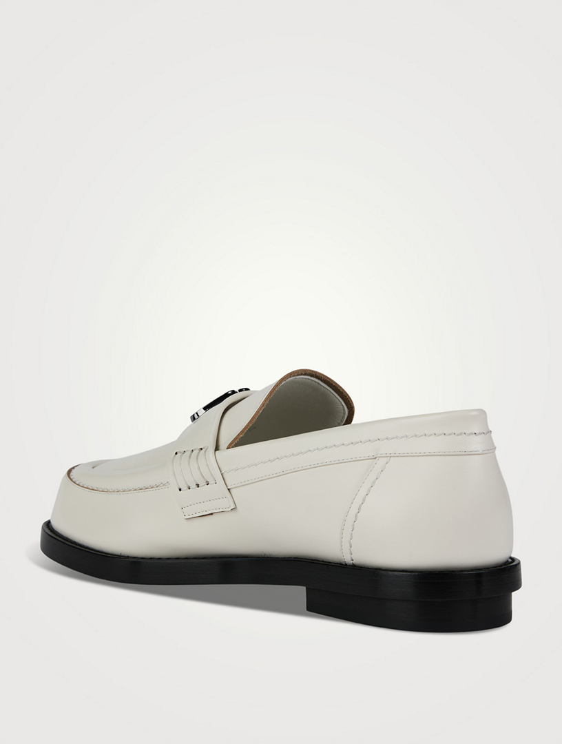 Seal Leather Loafers