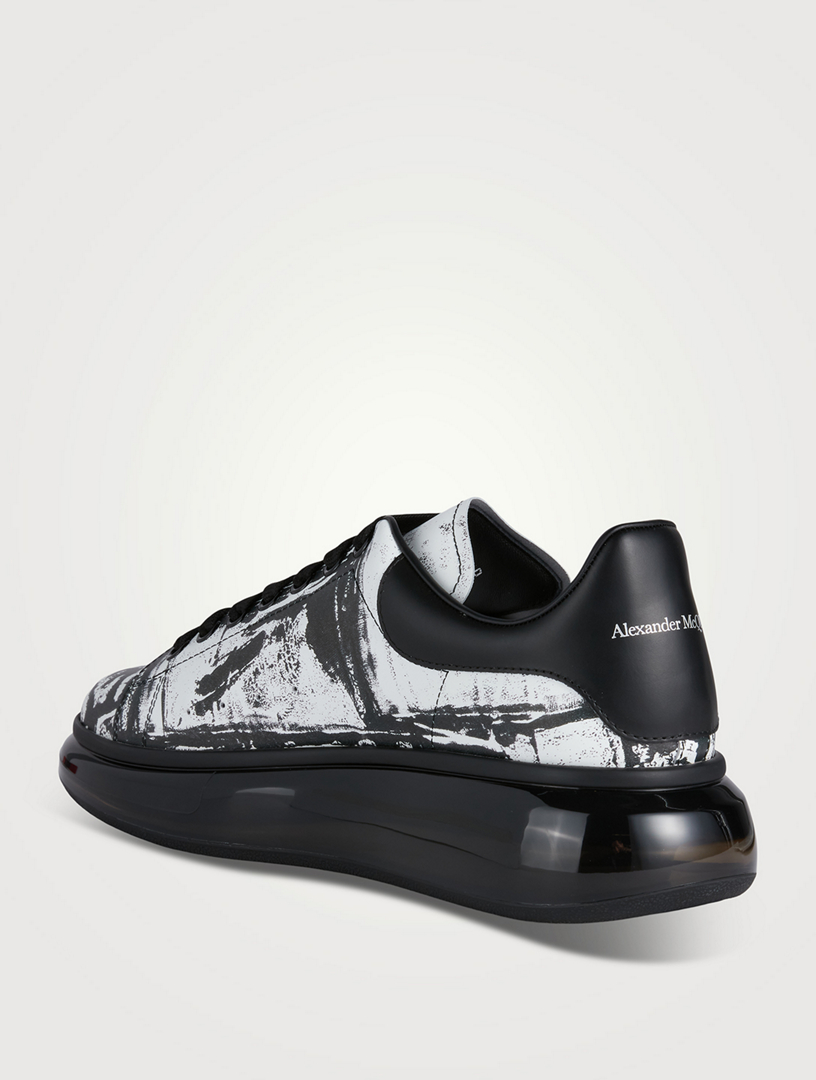 Oversized Sneakers Abstract Print