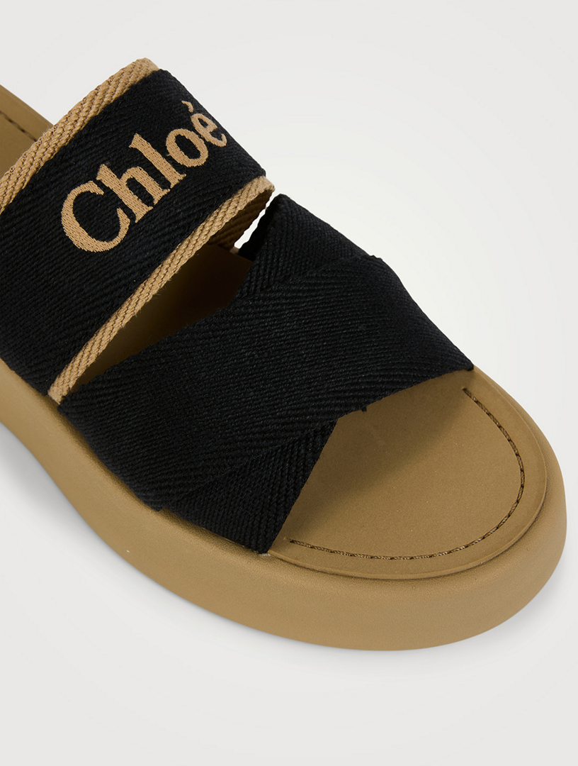 CHLOÉ Mila Platform Slide Sandals | Holt Renfrew