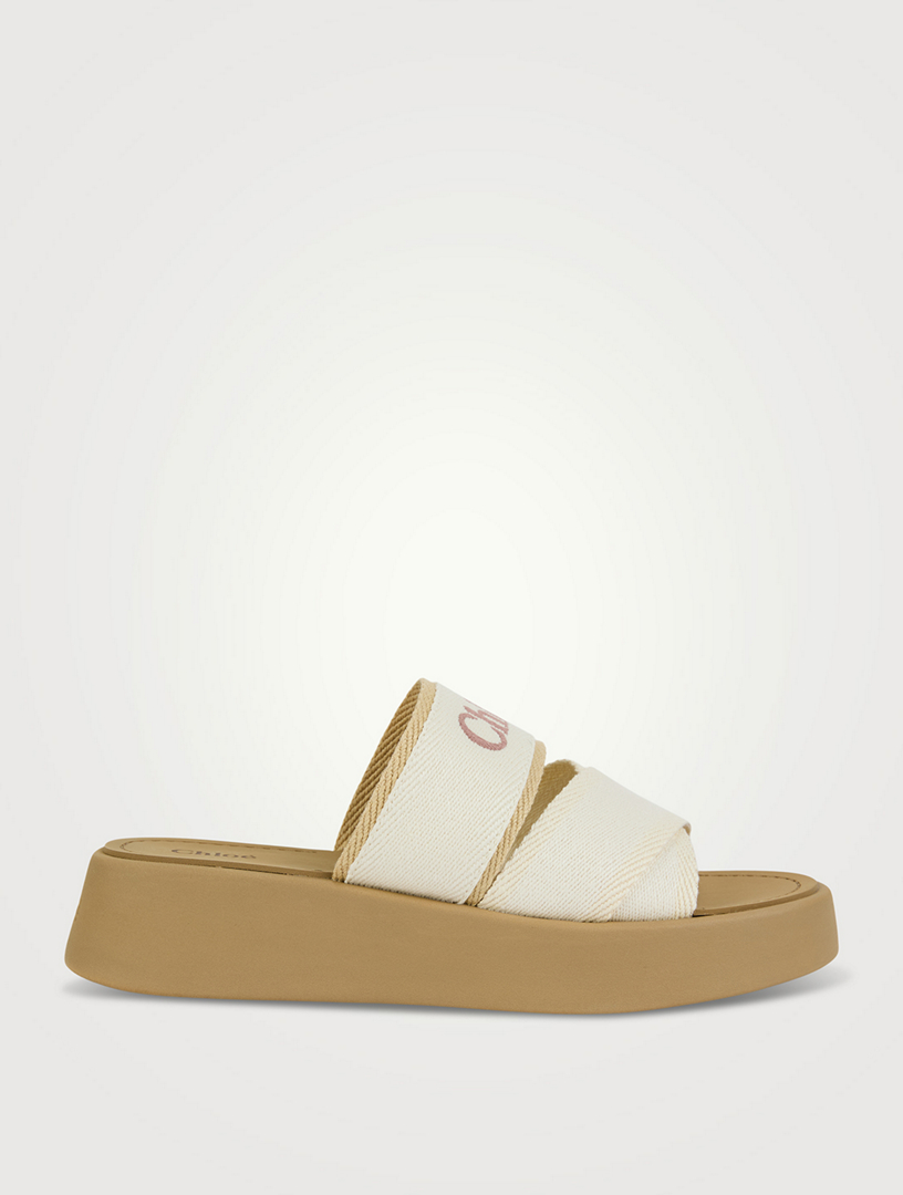 Platform deals slide sandals