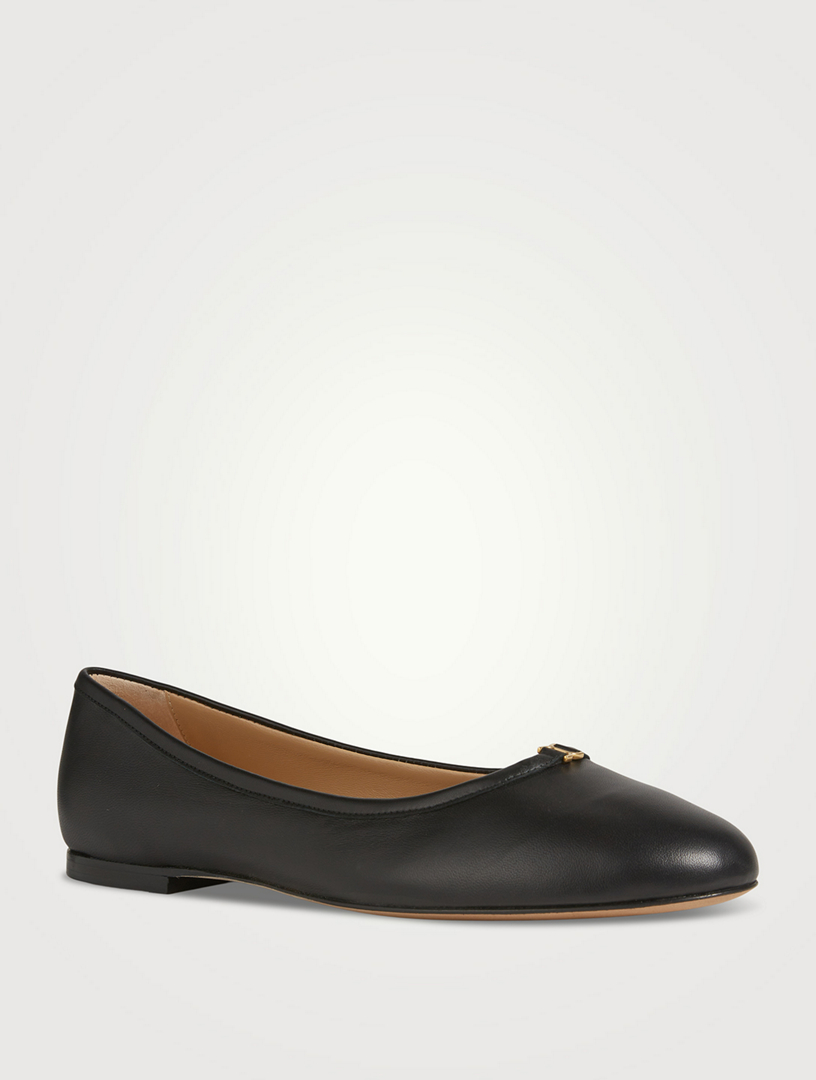 Marcie Leather Ballet Flats