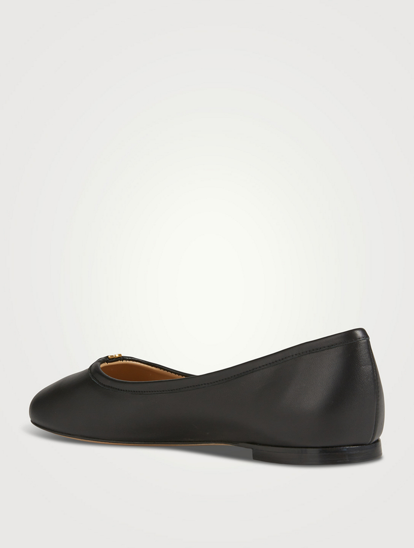 Marcie Leather Ballet Flats