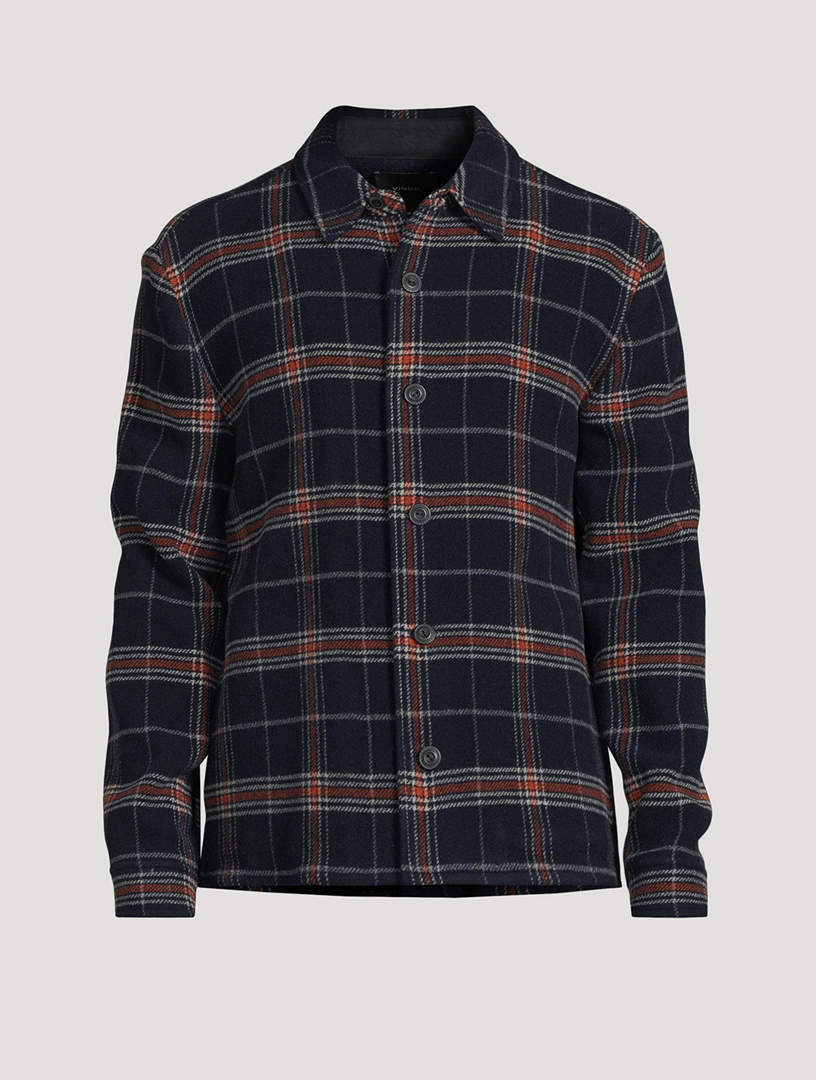 Vince clearance plaid jacket