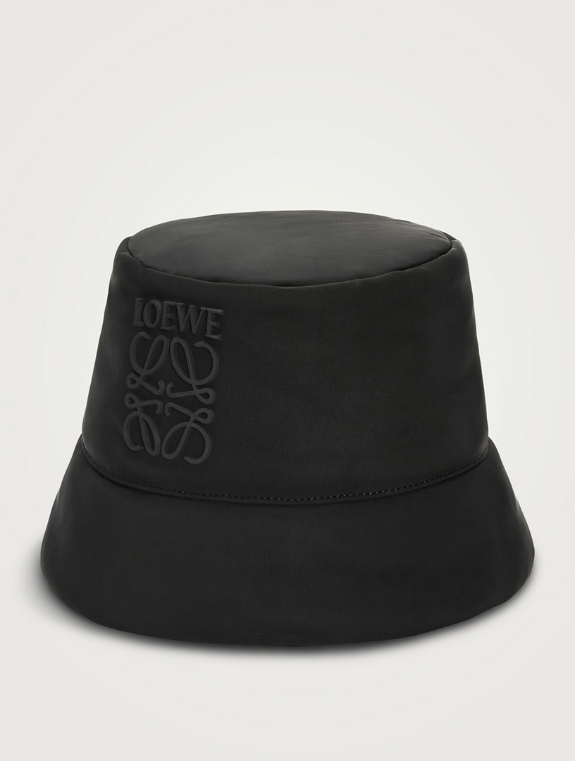 Nylon Puffer Bucket Hat