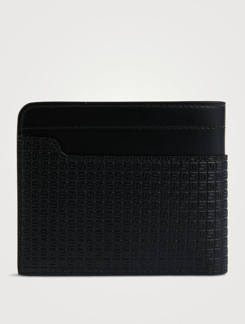 Stepan 72 Leather And Canvas Wallet