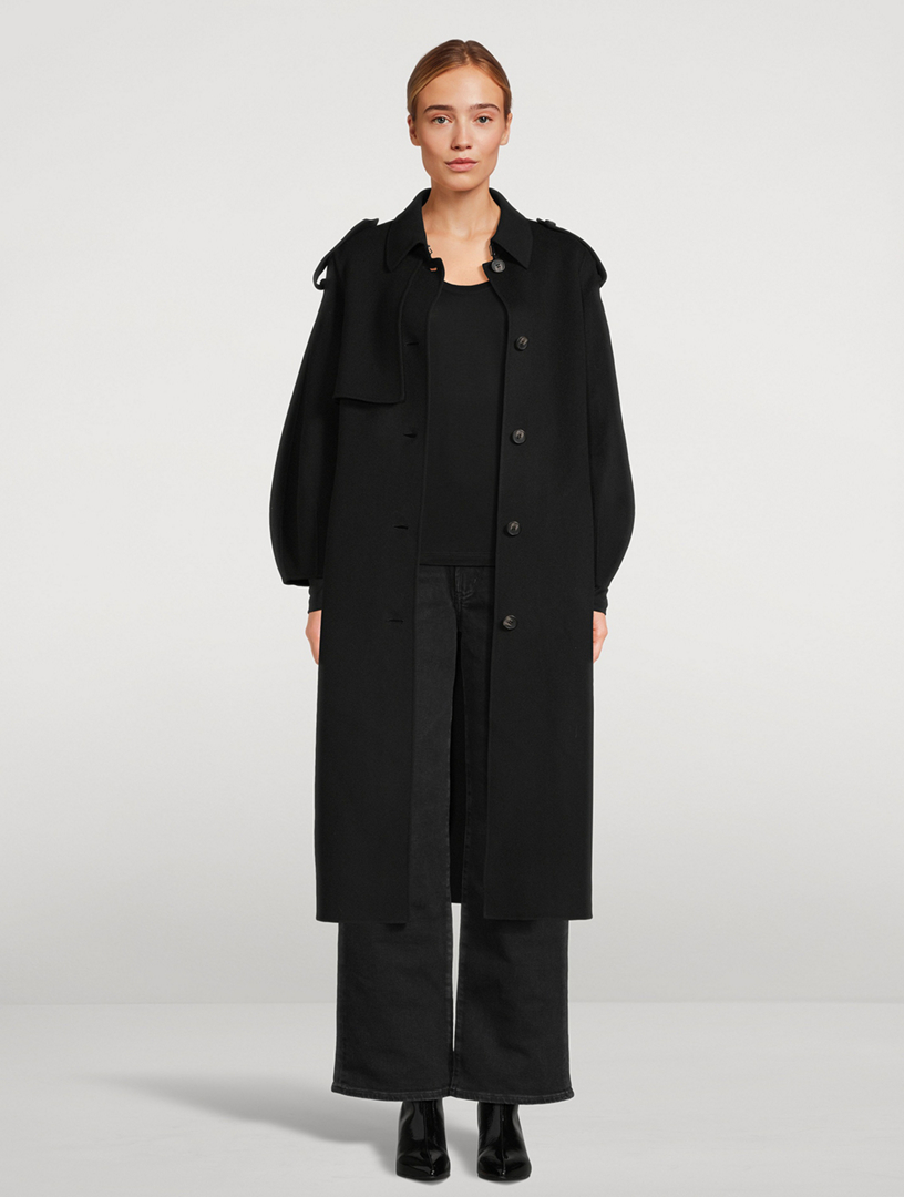 Ceyla Double-Face Wool Coat
