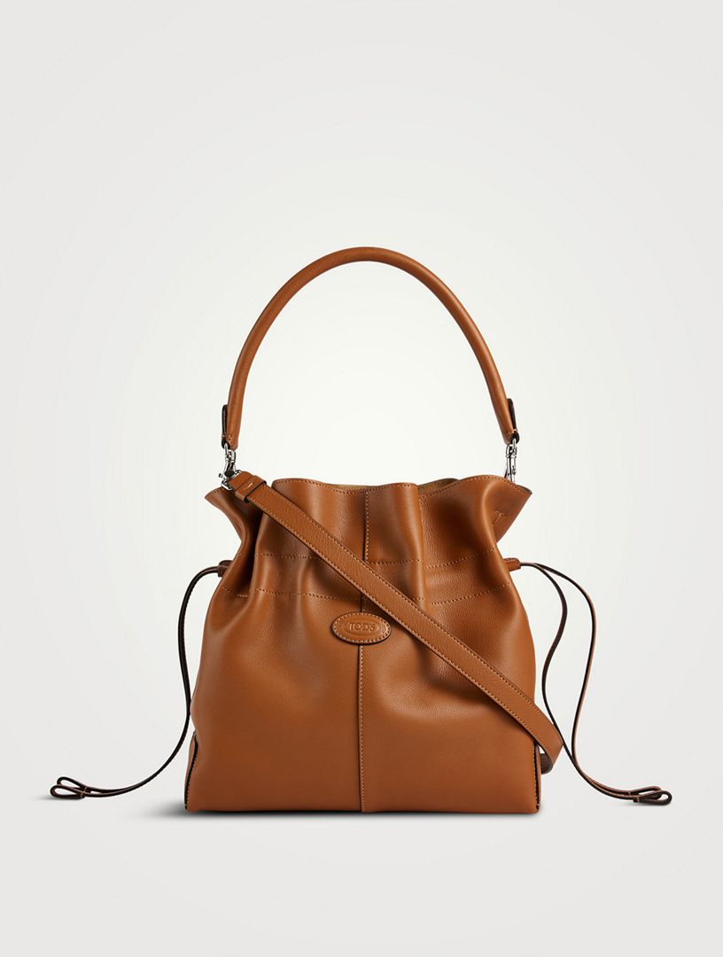 Di Leather Bucket Bag