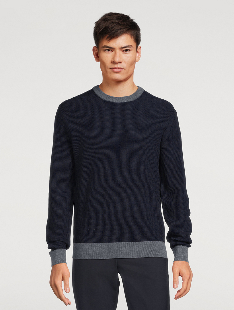 Theory crew neck on sale sweater