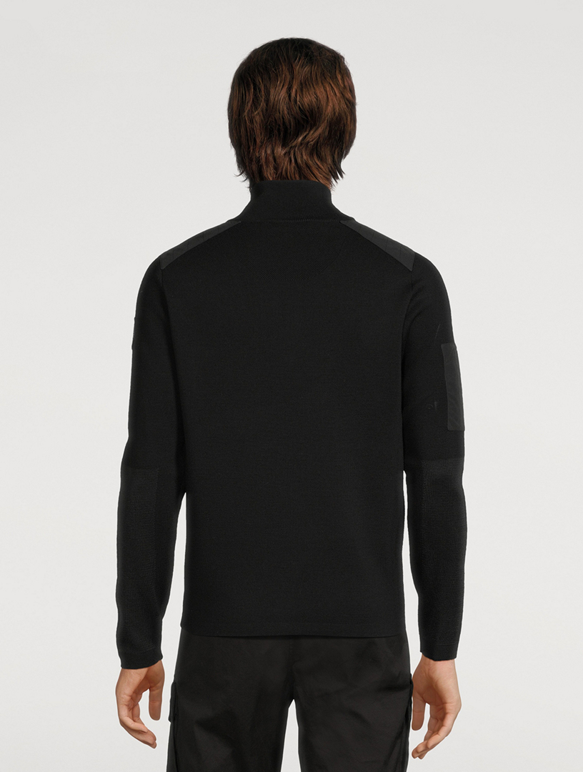 Stormont Black Label Quarter-Zip Sweater