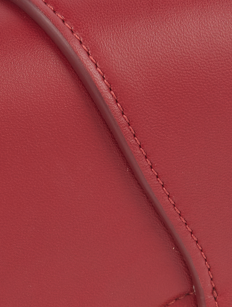 VALENTINO GARAVANI Small VLOGO O'Clock Leather Shoulder Bag | Holt 